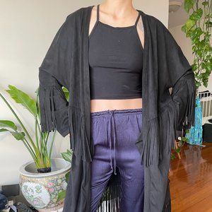 TRF Suede like coat, cardigan